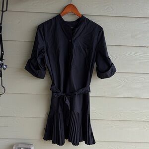 Banana Republic Elegant Black Mini Dress